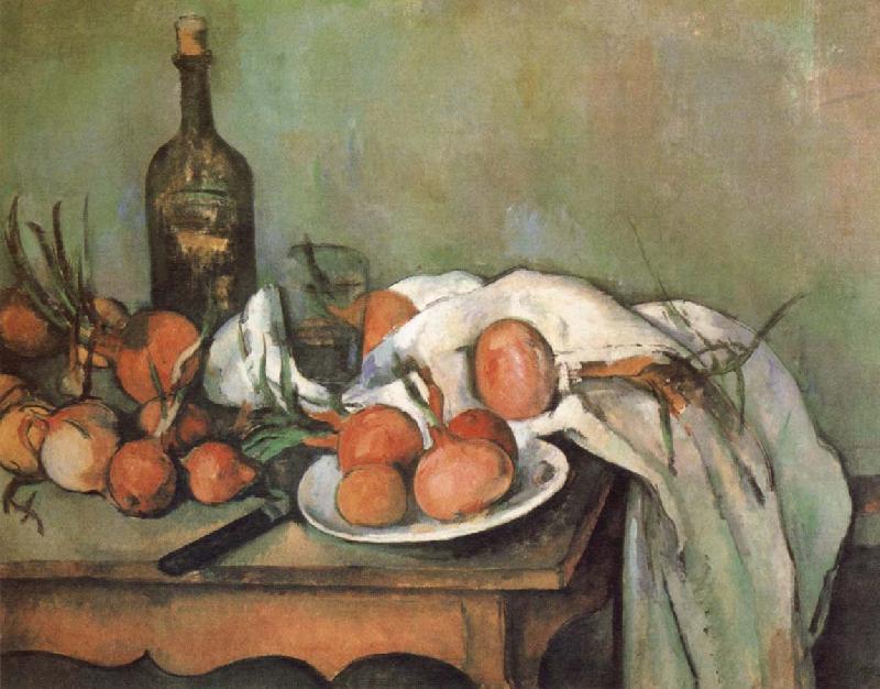 Paul Cezanne Still Life with Onions